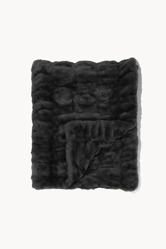 The Lola Pet Blanket | Charcoal Grey