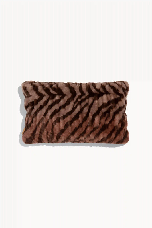 Terracotta Zebra Pillow