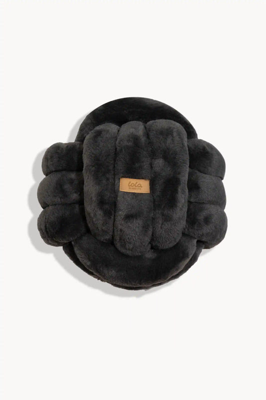 Knotty Pillow Charcoal