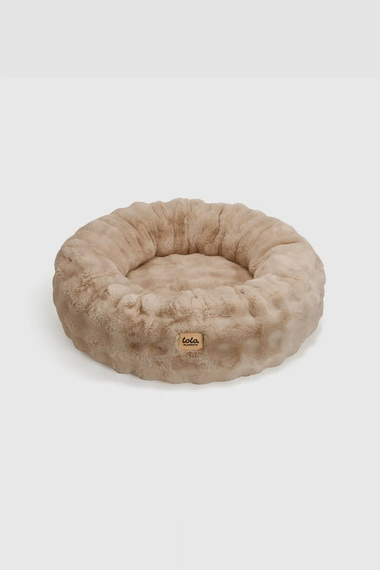 The Lola Bubble Pet Bed | Oat